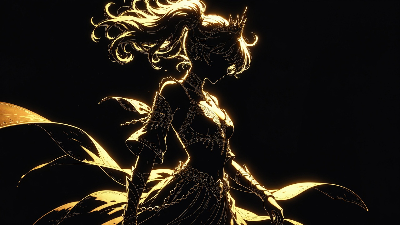 미공개 캐릭터 실루엣 1